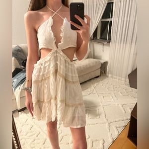 Surf Gypsy NWT White/Natural Beach Dress